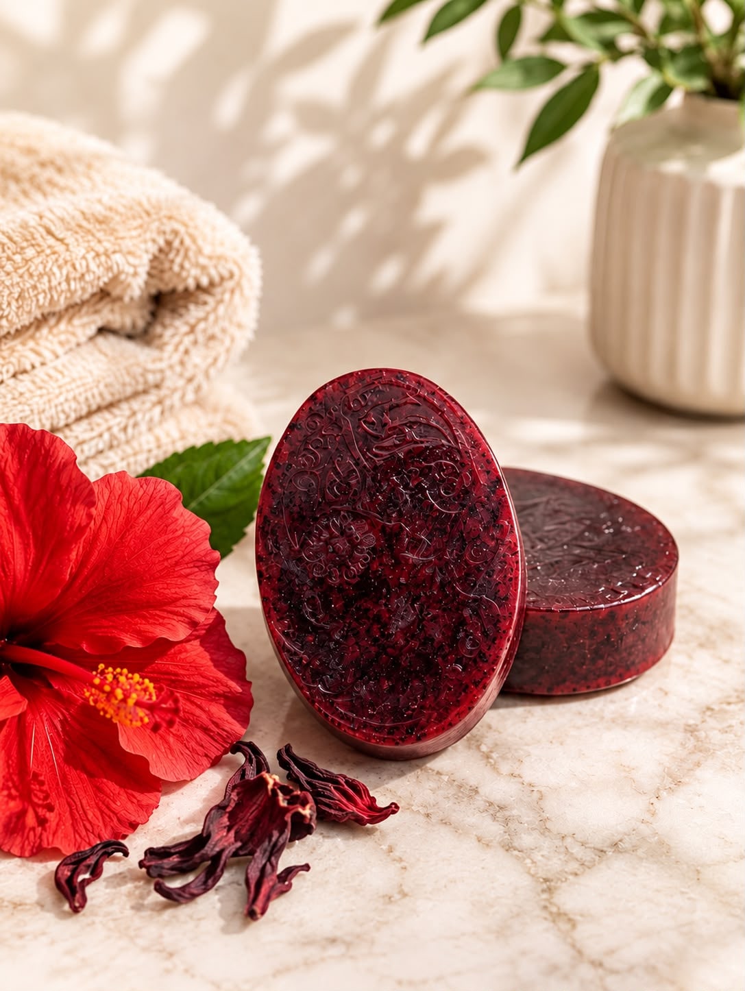 Hibiscus Soap – Floral Cleansing Bar