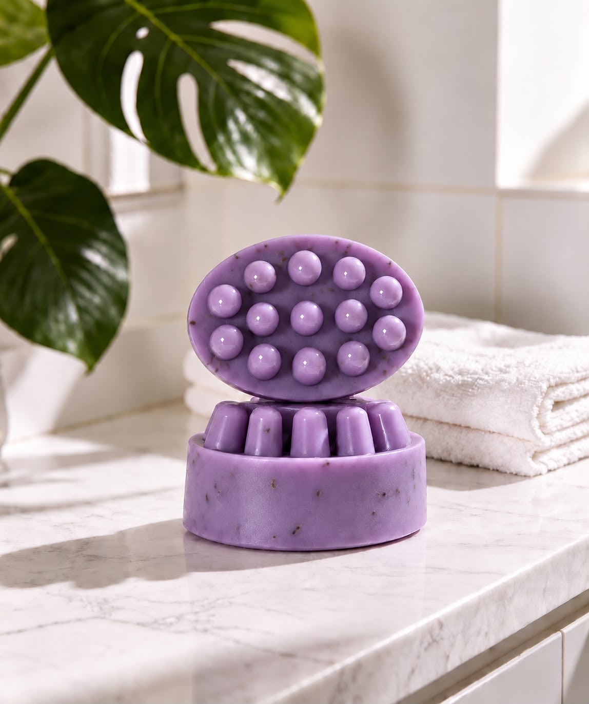 Lavender Massage Body Soap – Scented Cleansing Bar