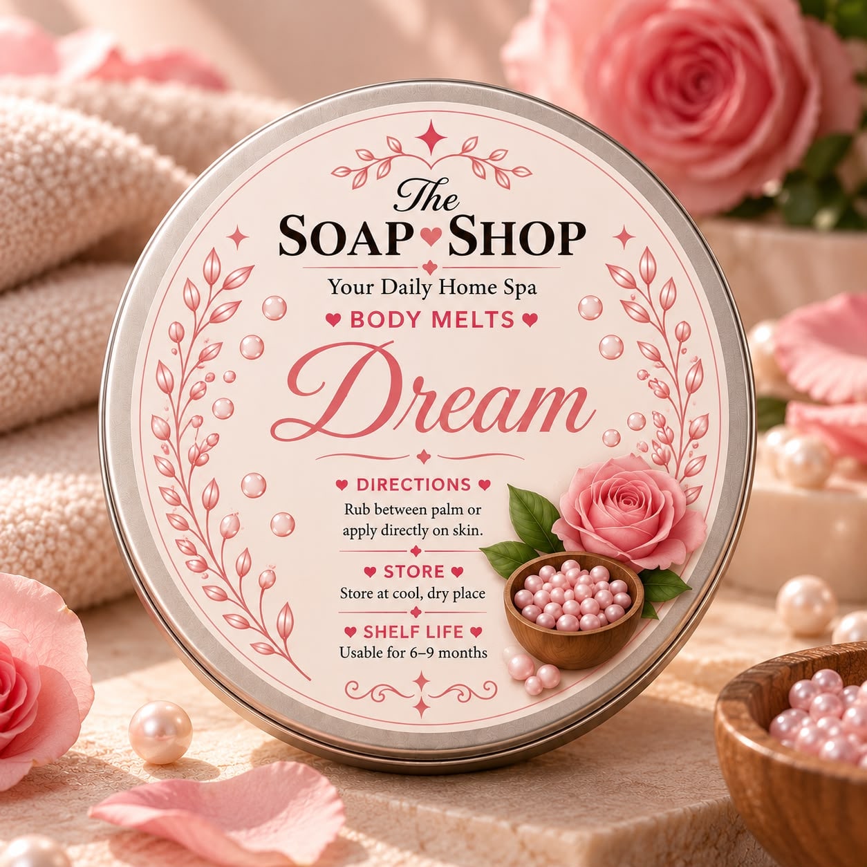 Dream Body Melts – Solid Body Moisturizer