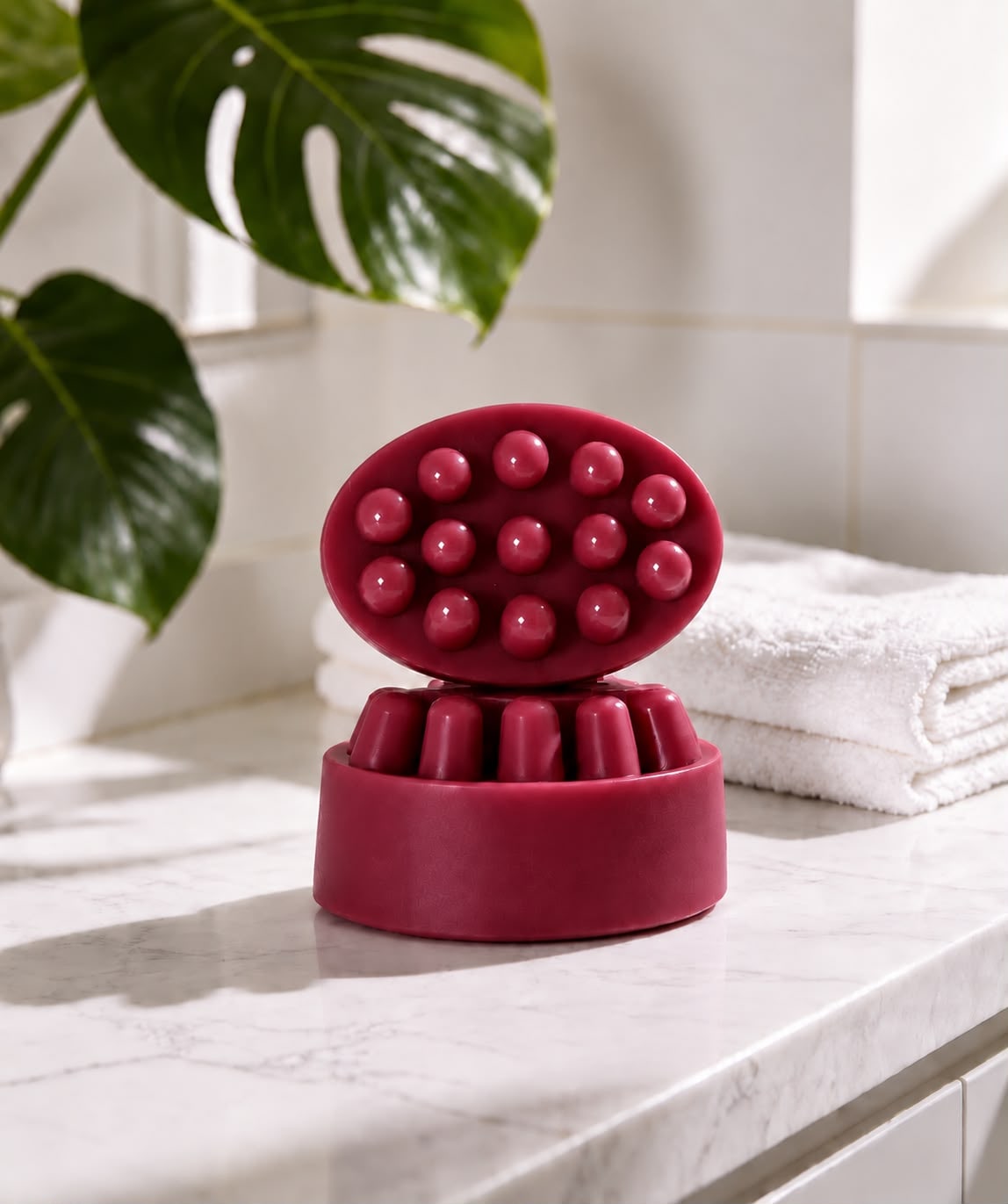 Pomegranate Massage Body Soap – Scented Cleansing Bar
