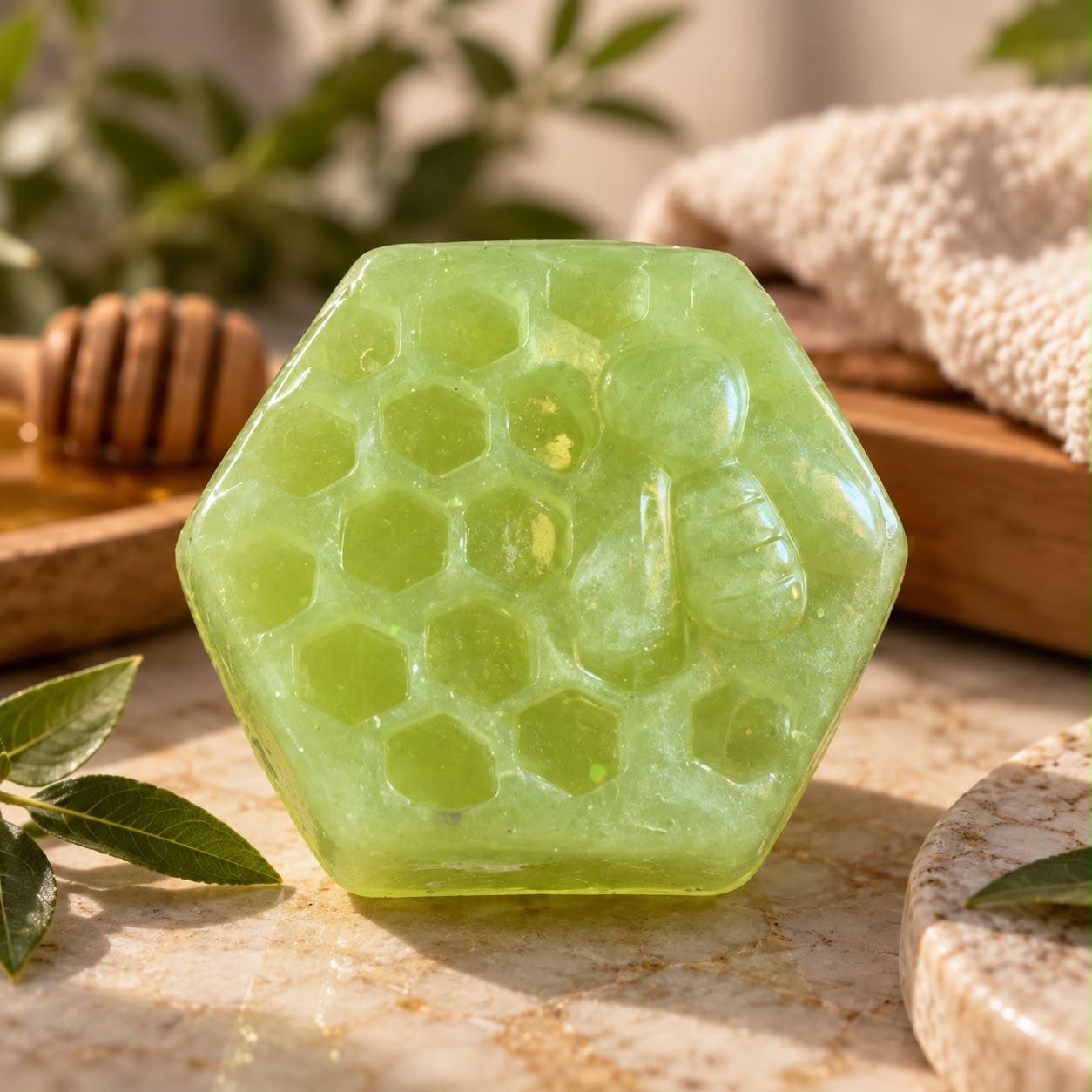Tea Tree & Aloe Vera Gel Soap – Refreshing Cleansing Bar