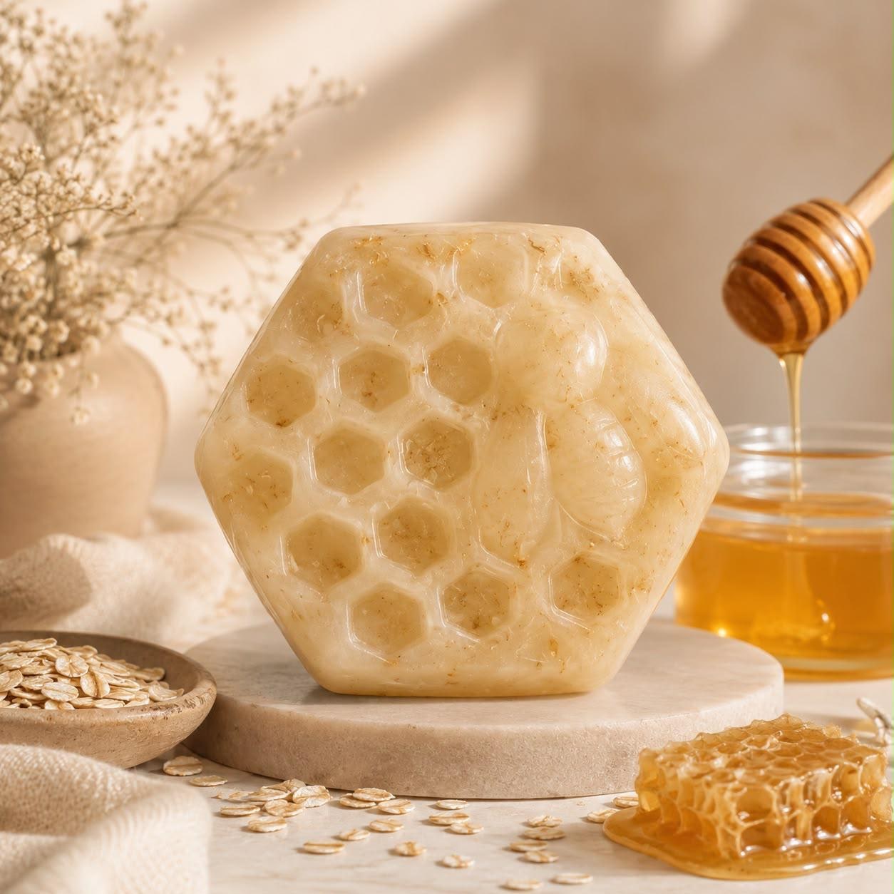 Honey & Oat Soap – Comforting Cleansing Bar